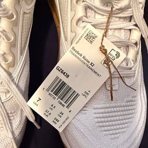 Reebok White Women’s Nano Training Sneakers with Gum Outsole